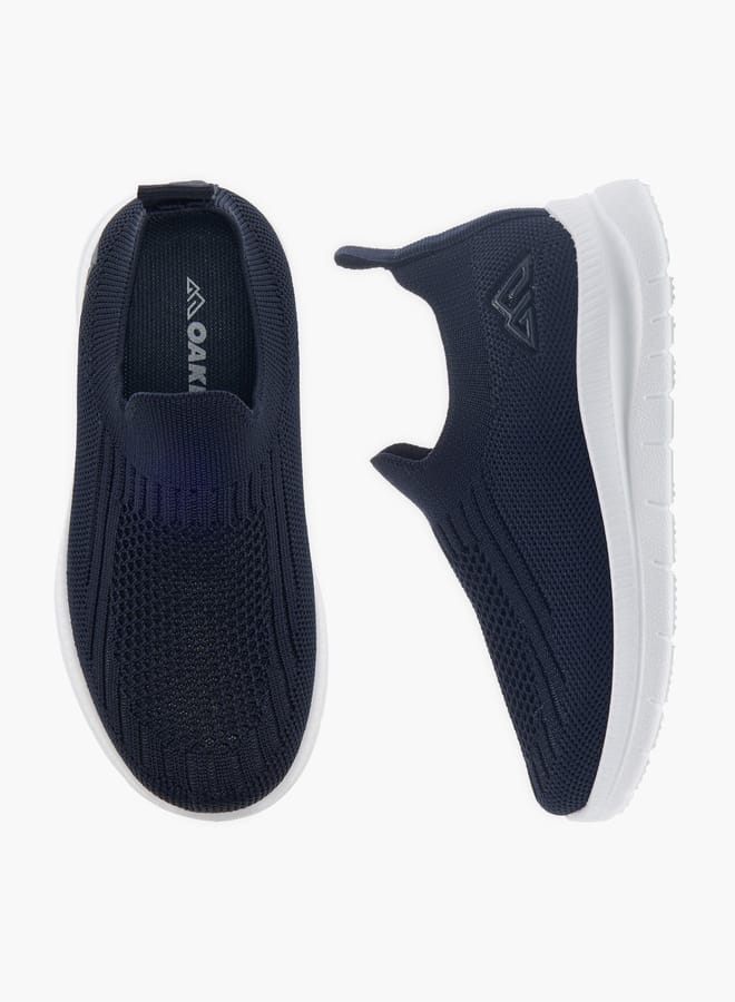 Oaklan by Shoexpress Boys Pull Tab Detail Slip-On Sneakers  - Image 2
