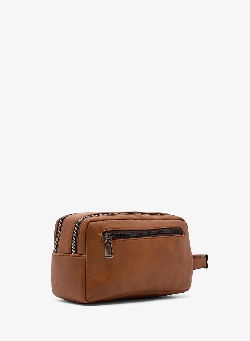 Seventy Five  Dual Compartment Toiletry Bag for Men | Best Price UAE