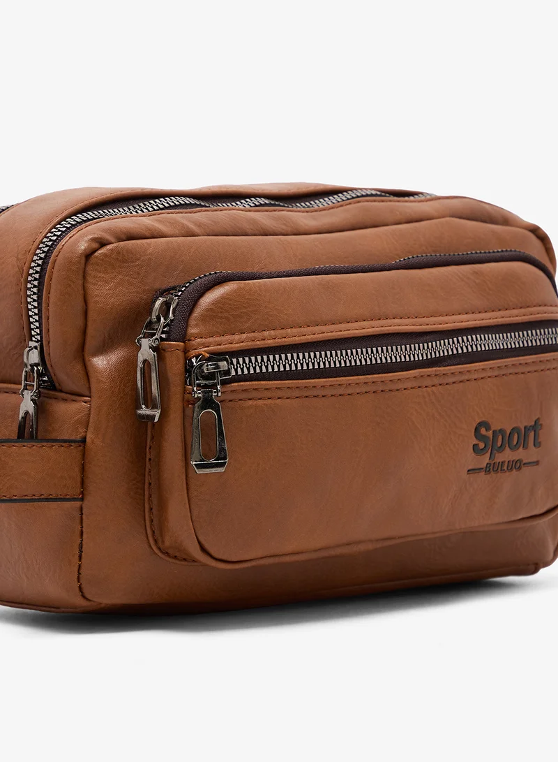 Seventy Five  Dual Compartment Toiletry Bag for Men | Best Price UAE