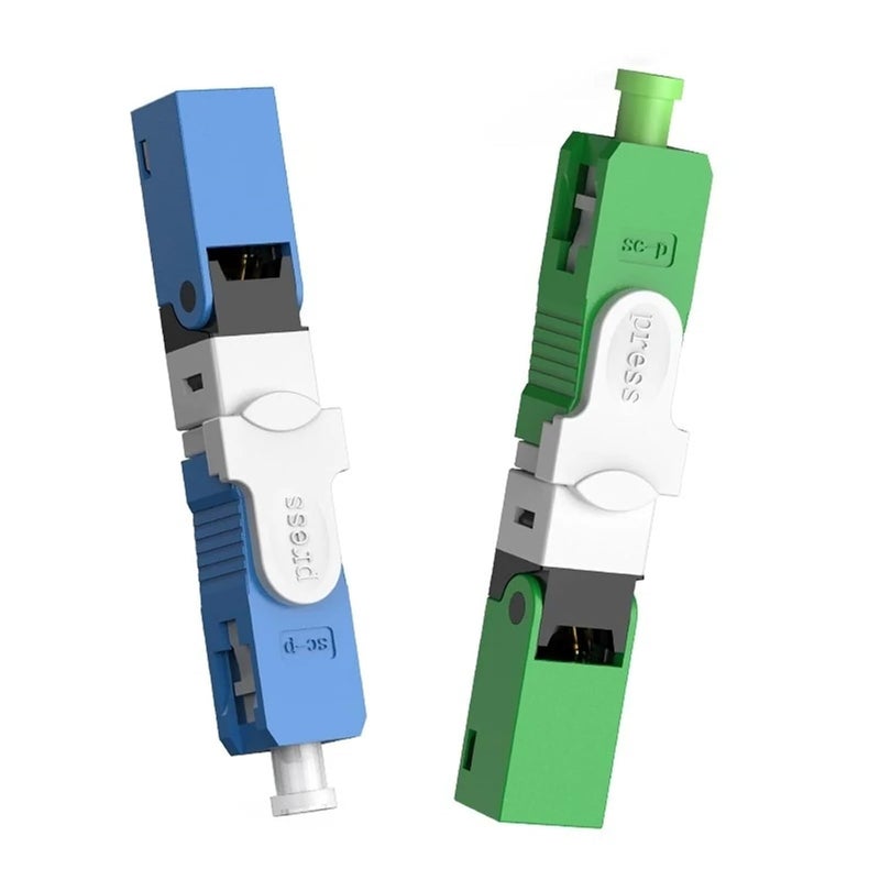 ESC250D FTTH SC UPC/APC موصل سريع للألياف البصرية SC FTTH موصل سريع للألياف الب��رية مدمج (100 قطعة SC APC) 100 قطعة SC APC - Image 2