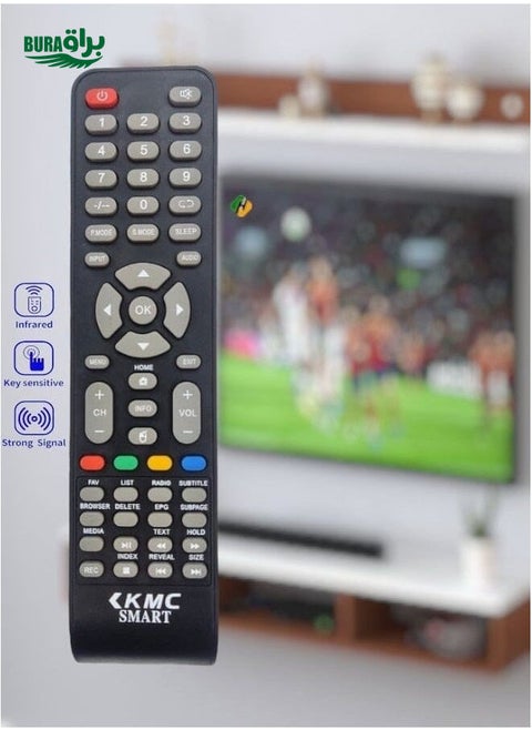 Smart Tv Lcd Led Remote Replacement Remote Control For Kmc Smart Tv Lcd Led