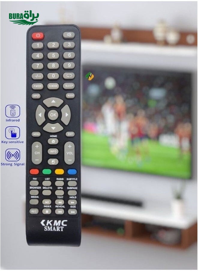 Smart Tv Lcd Led Remote Replacement Remote Control For Kmc Smart Tv Lcd Led
