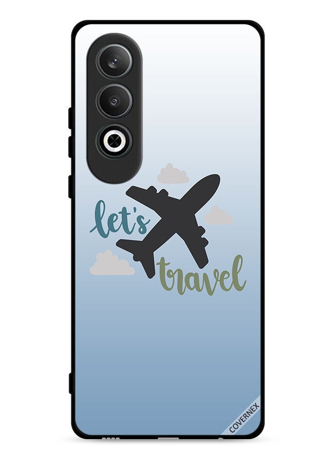 Covernex Oppo K12 Plus 5G Protective Case Cover Lets Travel - Image 1