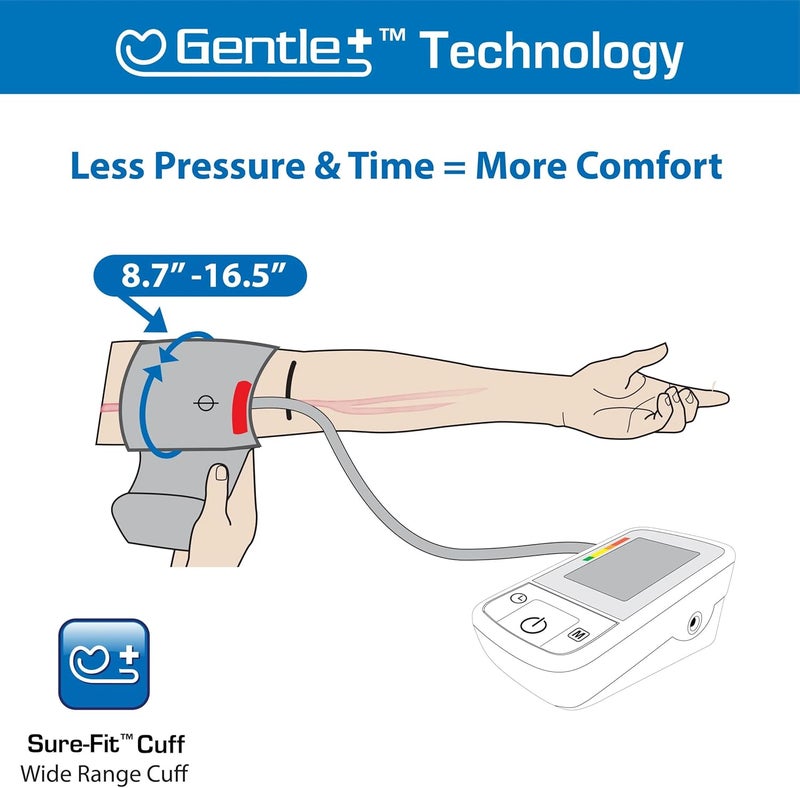 Microlife BPM2 Automatic Digital Upper Arm Blood Pressure Monitor WideRange Cuff Fits Most Medium  Large up to 165 in Stores 60 Results - Image 4
