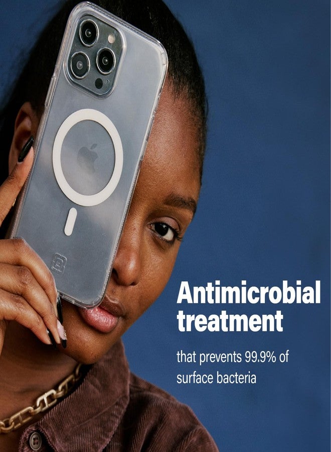 إنسيبيو جراب Incipio Grip لهاتف iPhone 15 Pro - جراب Apple iPhone مع حماية من السقوط من ارتفاع 14 قدمًا + مقابض X متعددة الاتجاهات لمنع الانزلاق - متوافق مع 5G + MagSafe (أسود) - Image 3