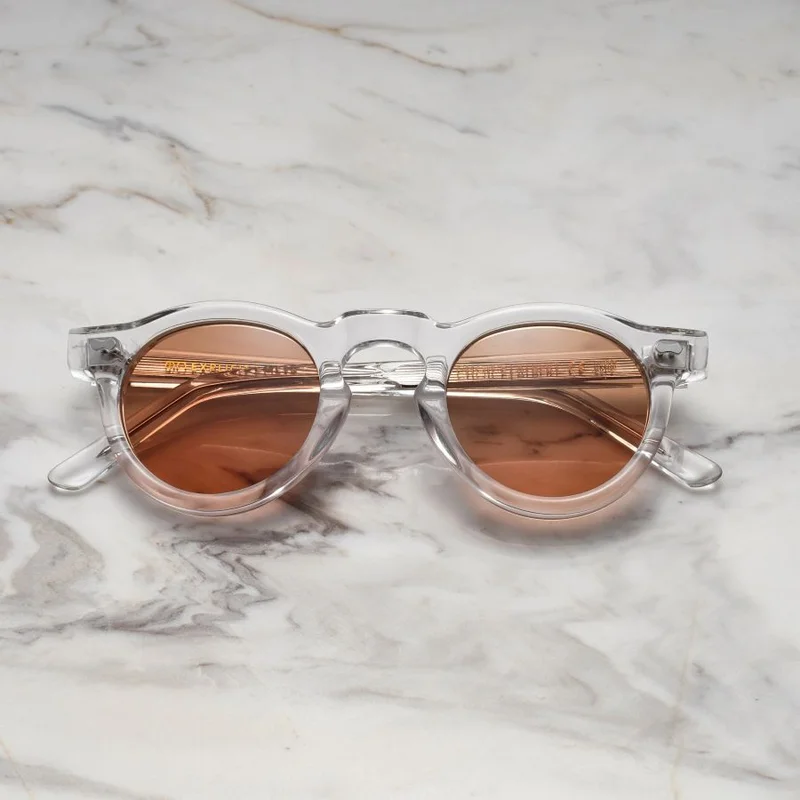  اكسبليست باوتس EXPLICIT POETS A15EP14-ALBERT CLEAR-BROWN SUNGLASSES
