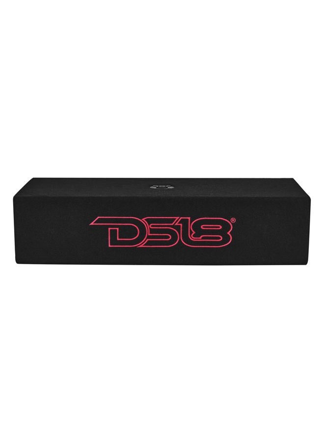 DS18 VOC8LD-PK Ported Loaded Voceteo Enclosure Package with Dual 8" Mids, Dual 3.78" Tweeters, 4-Channel Full Range Amplifier & 12ft OFC Speakon Cable – Chuchero Speaker Box Bundle - Image 3