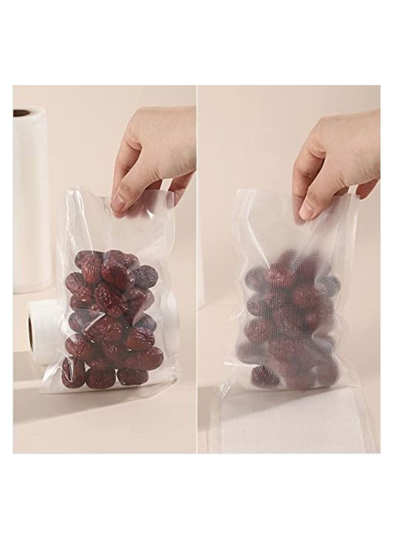 Coralblue - Coralblue Vacuum Sealer Rolls - Pack of 2 Food Sealer Rolls - BPA Free Food Saver Rolls Have Multiple Sizes Great for Sous Vide - Meal Prep and Food Storage - Image 1