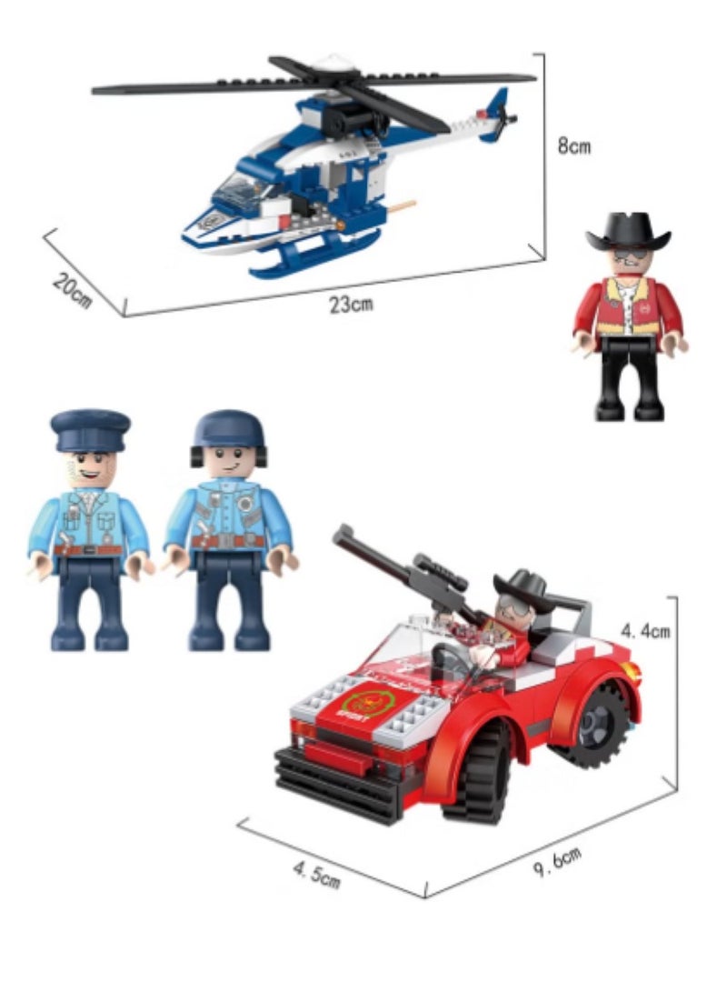 Police High-Speed Pursuit Building Block Set for Boys and Girls 6+ 229 pcs  - Image 4