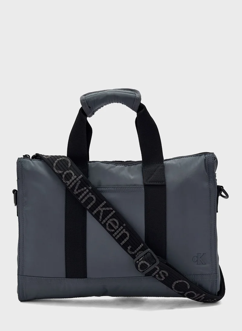 CALVIN KLEIN Logo Laptop Bag