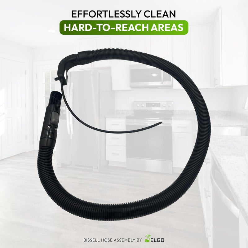 Selgo (Upgraded 2025) Flexible Replacement Hose for Bissell Little Green & SpotClean Carpet Vacuum Cleaners, Fits Models 2694, 2513, 5207, 4720M Series & More (Hose w/o Brush) - Image 3