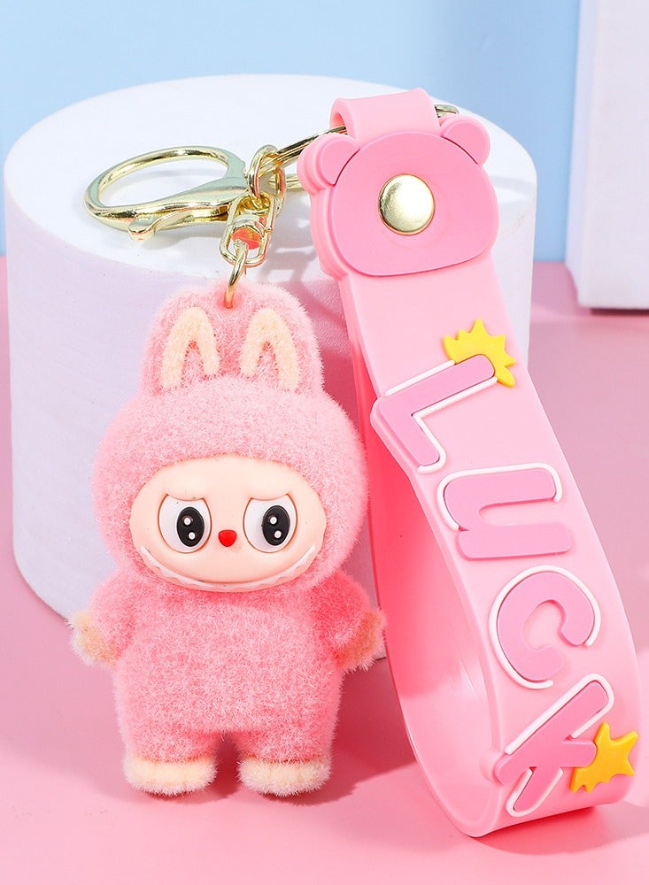 Aramu Lbb Key chains, cartoon bucktoothed dolls, schoolbags, pendants, car key chains, small gifts - Image 2