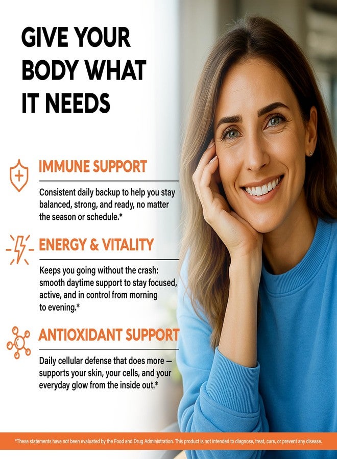 NUTRAHARMONY Liposomal Vitamin C 1700 mg - High Absorption Fat Soluble Complex - Antioxidant, Energy Boost & Immune Support - Vitamin C Supplement Made in USA - NON-GMO, SOY-Free & Gentle on Stomach - 180 Capsules - Image 2
