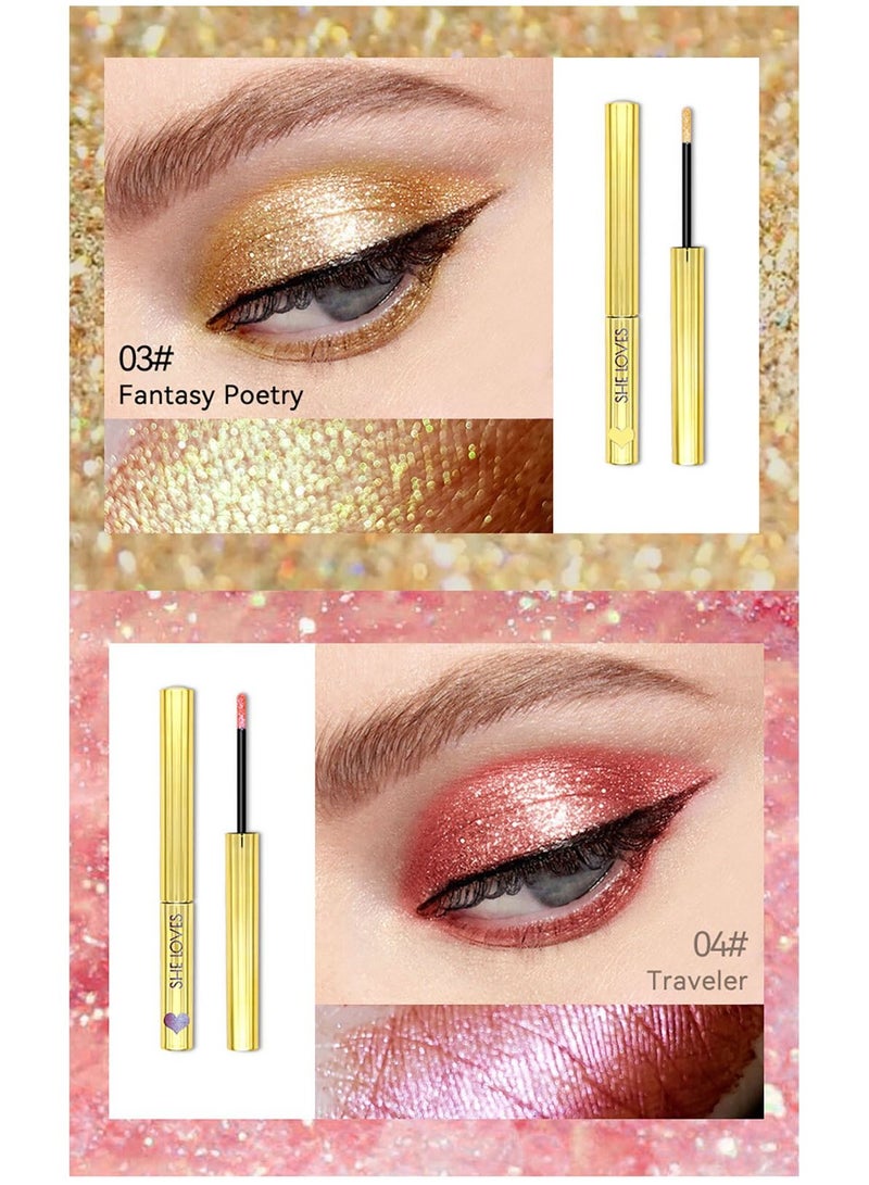 Sheloves Obsession Liquid Eyeshadow Light Embellishment Can Make Eye Makeup Different - Image 4