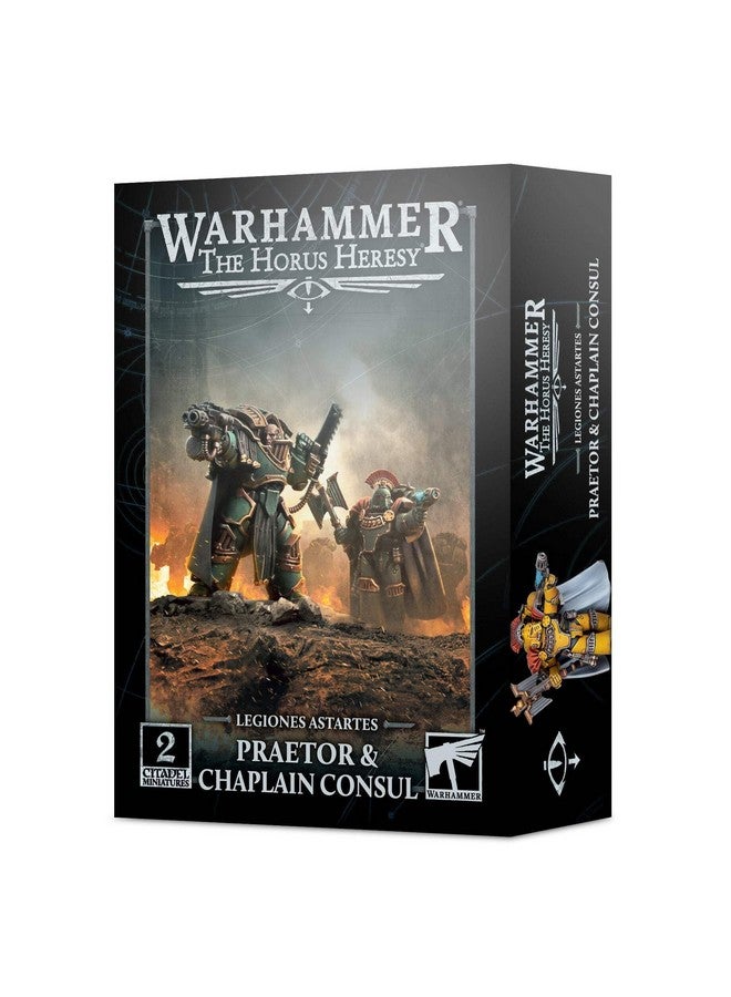 Games Workshop Warhammer Legion Cataphractii Praetor and Chaplain Consul