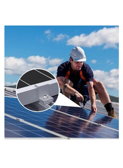 Y&D 6Pcs Solar Panel Bracket, Photovoltaic Edge Clamp Holders, Adjustable Support for Roof Mounting, RV Boat Wall Caravans Yacht  - Image 5
