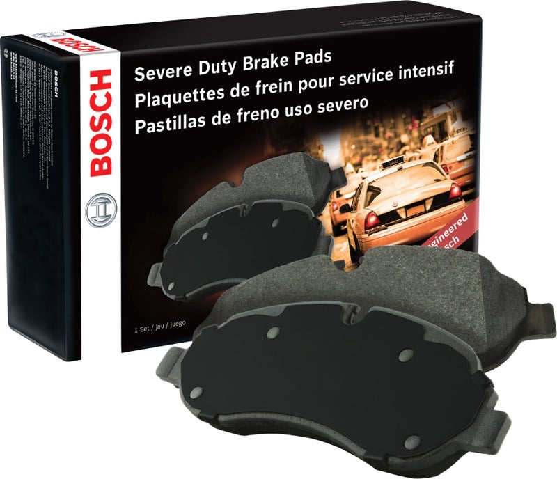 BOSCH BSD1092 Severe Duty Disc Brake Pad Set Compatible With Select Cadillac Escalade Escalade ESVEXT Chevrolet Avalanche Silverado Suburban Tahoe GMC Sierra Yukon Yukon XL 1500 FRONT - Image 2