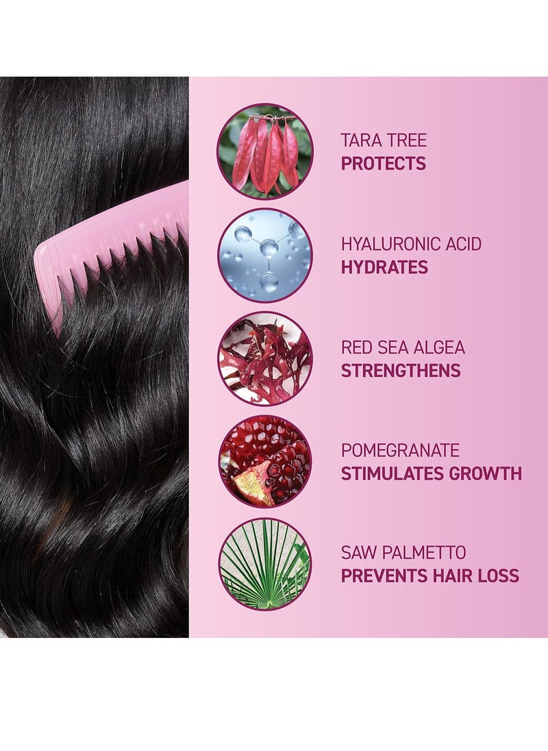 BOSLEYMD BosleyMD MendXtend Strengthening Shampoo, Conditioner, and Kit to Promote Growth & Prevent Breakage with Saw Palmetto, Hyaluronic Acid and Pomegranate Extract  - Image 3