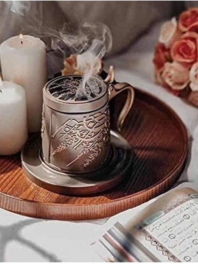 ALSAQER Bakhoor Faza | Burning Incense 8 Tablets(150 Gm)  - Image 4