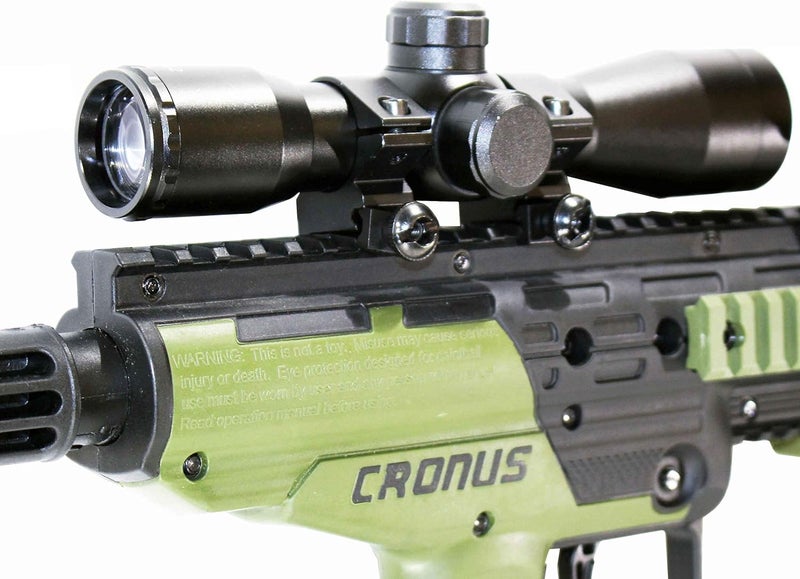 Trinity Tippmann Cronus Marker Replacement Sight Black mil dot Reticle 4x32 Tactical woodsball Paintball Optics Paintballing Paintball Sights Paintballer Gear Aluminum Black - Image 2