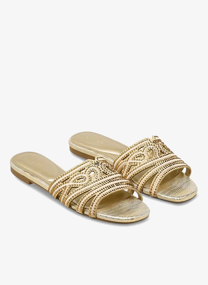 Celeste Women Embellished Slip-On Sandals Ramadan Collection