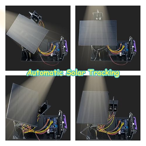 LAFVIN Solar Tracking Starter Kit Project DIY Smart Tracker System STEM Programming Code with Tutorial Compatible with Arduino IDE - Image 3
