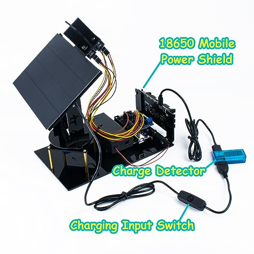 LAFVIN Solar Tracking Starter Kit Project DIY Smart Tracker System STEM Programming Code with Tutorial Compatible with Arduino IDE - Image 2