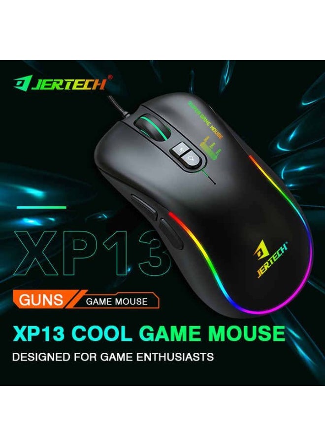 SWORD XP13  Wired Gaming Mouse 3200 DPI with RGB Lighting