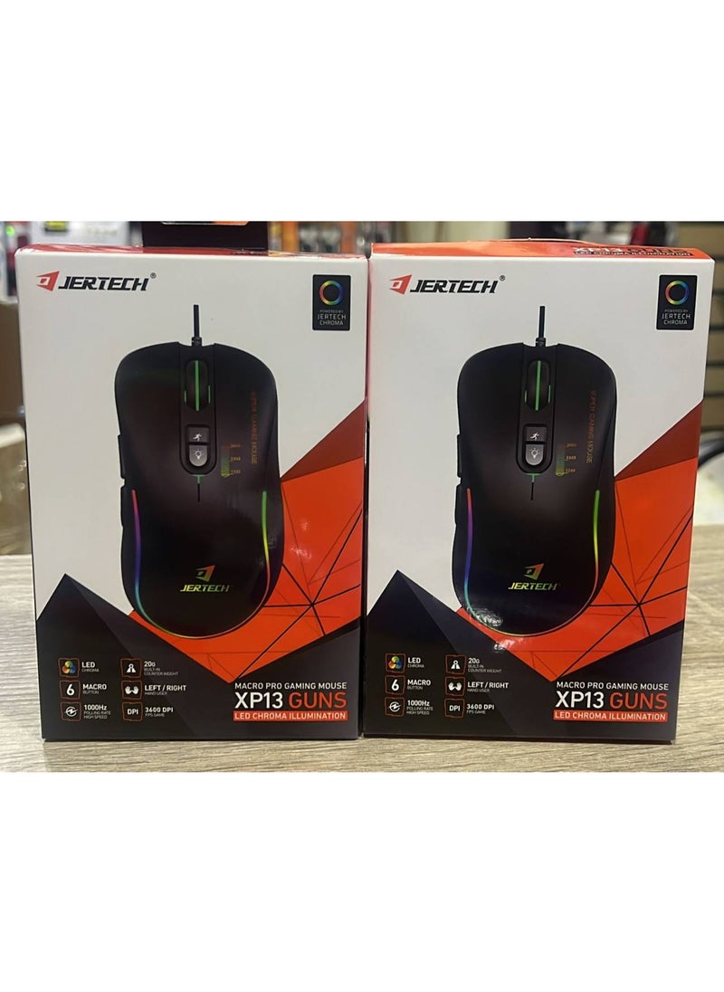 SWORD XP13  Wired Gaming Mouse 3200 DPI with RGB Lighting