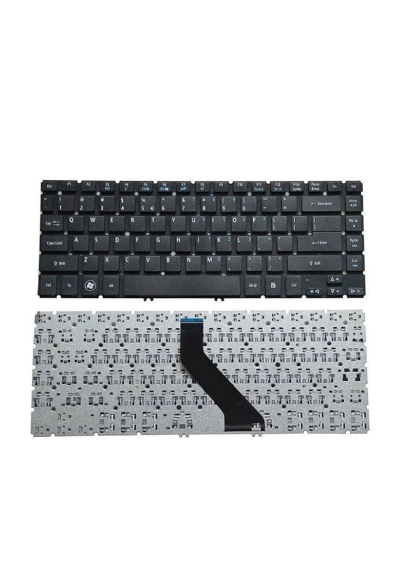 Terabyte لوحة مفاتيح لابتوب لأيسر أسباير V5-431 V5-431P V5-471 V5-471G V5-471P V5-431-2803 V5-431P-4413 V5-471-6485 V5-471-6876 V5-471PG V5-472 V5-472-6893 V5-472G V5-472P MP-11F73U4-4424 - Image 2