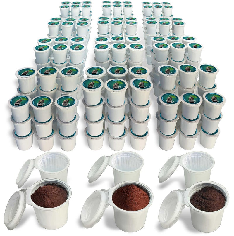 288 iFillCup Pods Use Your Favorite Coffee Fits all K Cup Brewers Make Your Own Pods in Seconds Save Hundreds A Year DeepBrew Filter Holds 50 More Coffee for Richer Larger Brew Green