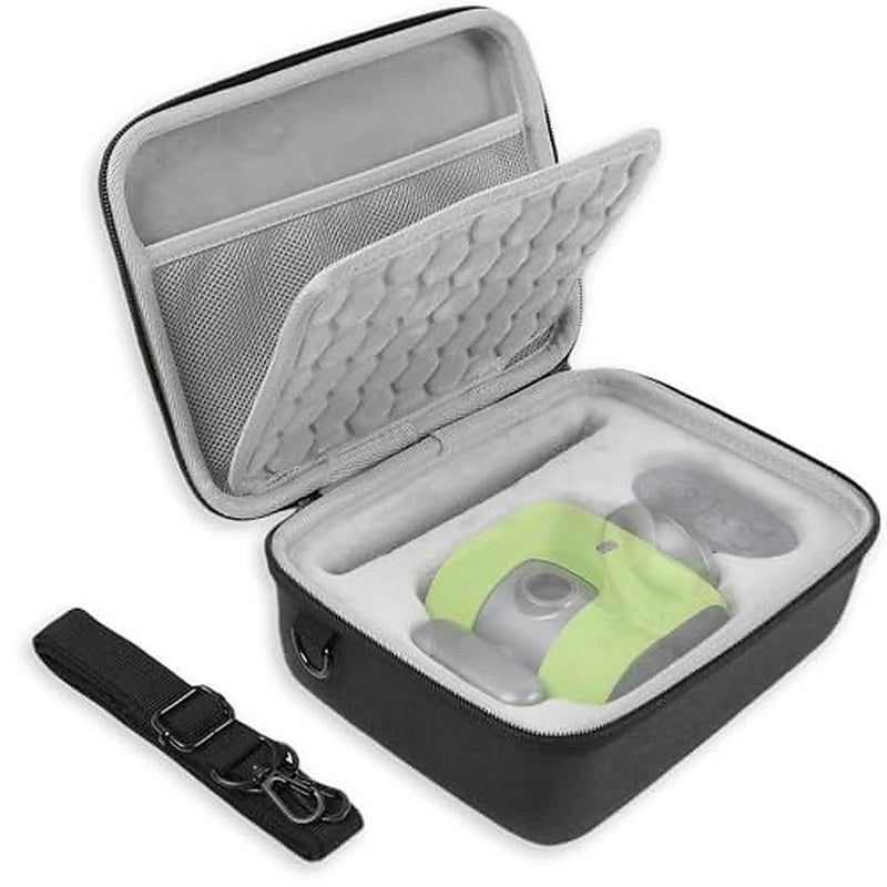 Yudylg Portable Carrying Case Compatible with XbotGo Chameleon Hard Shell Protective Camera Case PrecisionCut EVA HighDensity Oxford Fabric Dustproof Shockproof with Velvet Lining Strap - Image 2