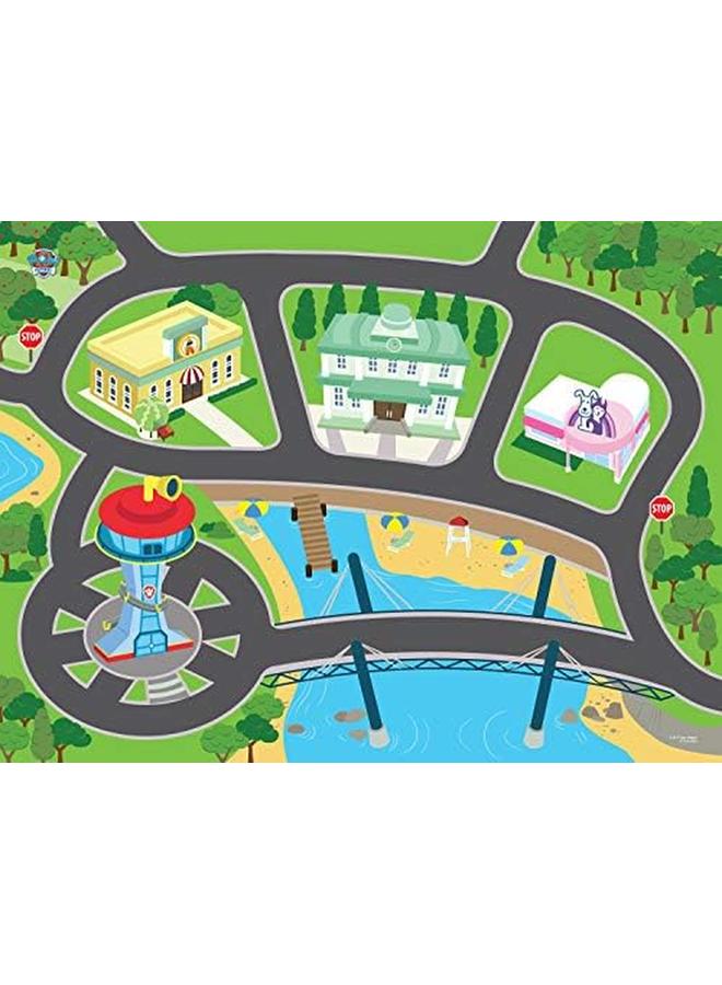 PAW PATROL Original Mega Mat With 1 Vehicle - Image 2