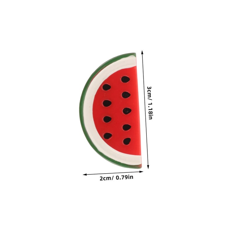 Watermelon Slice Hair Clip Charm Phone Case Decor Accessory 1 Piece - Image 3