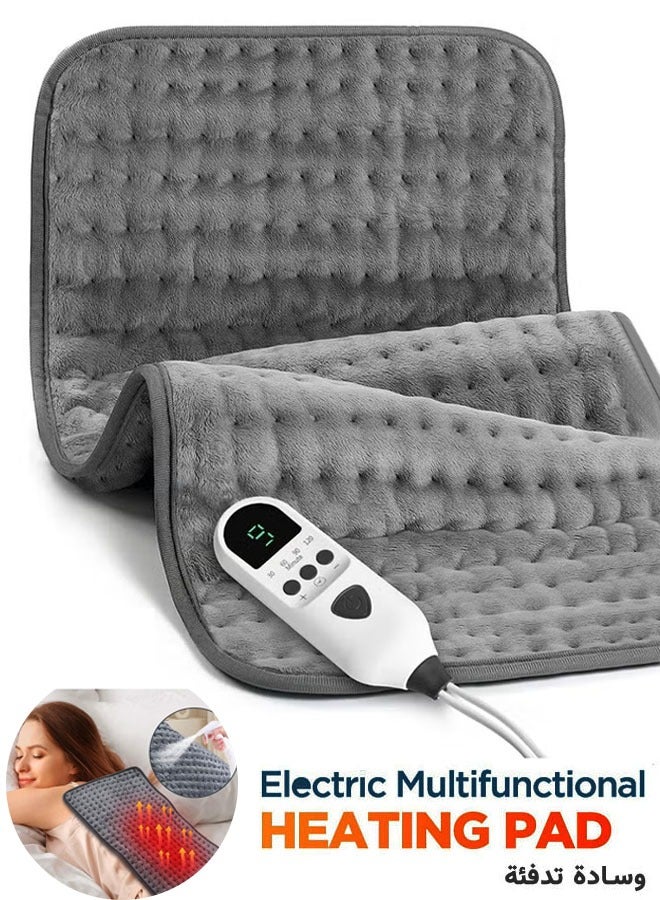 Super ZYouth Electric Heating Pad For Bed Sofa Body Thermal Heating Pad Household Office Washable Portable Heating Blanket 9 Heat Settings Heating Pad For Knee Neck Shoulder Back Pain Period Cramps Relief - Image 1