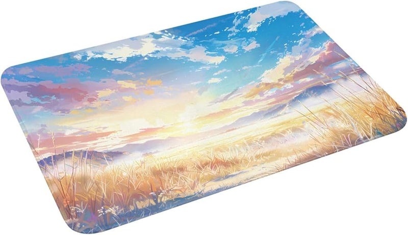 PHAYAH Sky Doormat 16x24 Indoor Outdoor Front Door Mat for Patio Garage Porch Decor - Image 4