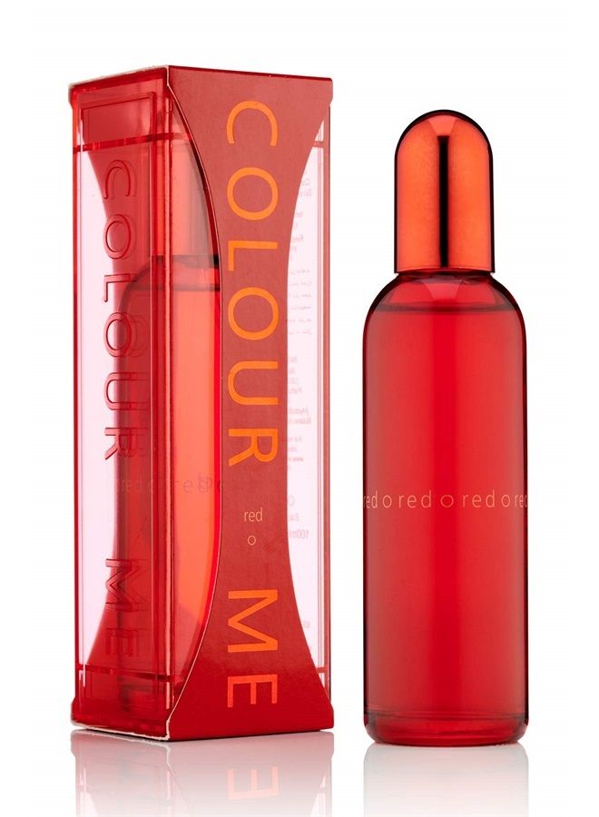 COLOUR ME Red - Fragrance for Women - 3.4 oz Eau de Parfum, by Milton-Lloyd - Image 1