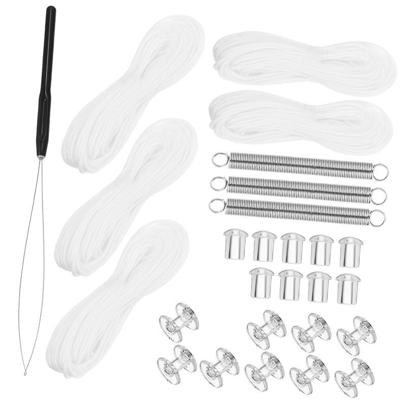 Rv Pleated Shade Kit Stringing Tool Window Blind Repair Accessories Easy Install - Image 2