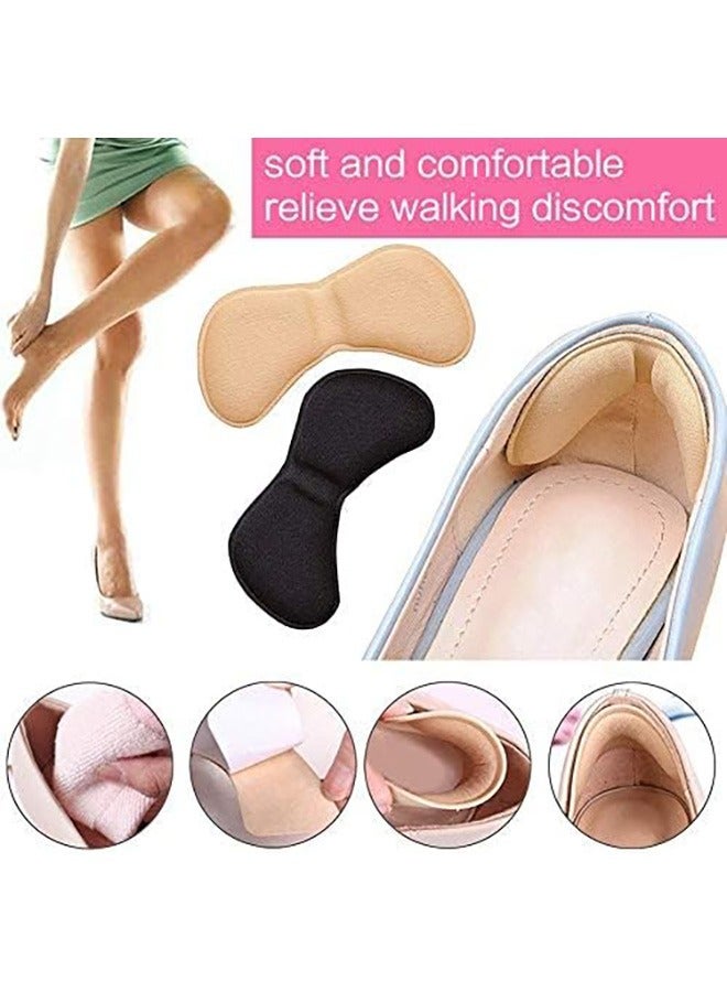 Beauenty 6 Pairs Heel Cushion Pads, Self-adhesive Shoe Liner Foot Care Protector Preventing Heel Rubbing Blister and Slipping Out, Insoles Heel Inserts Protectors - Image 4