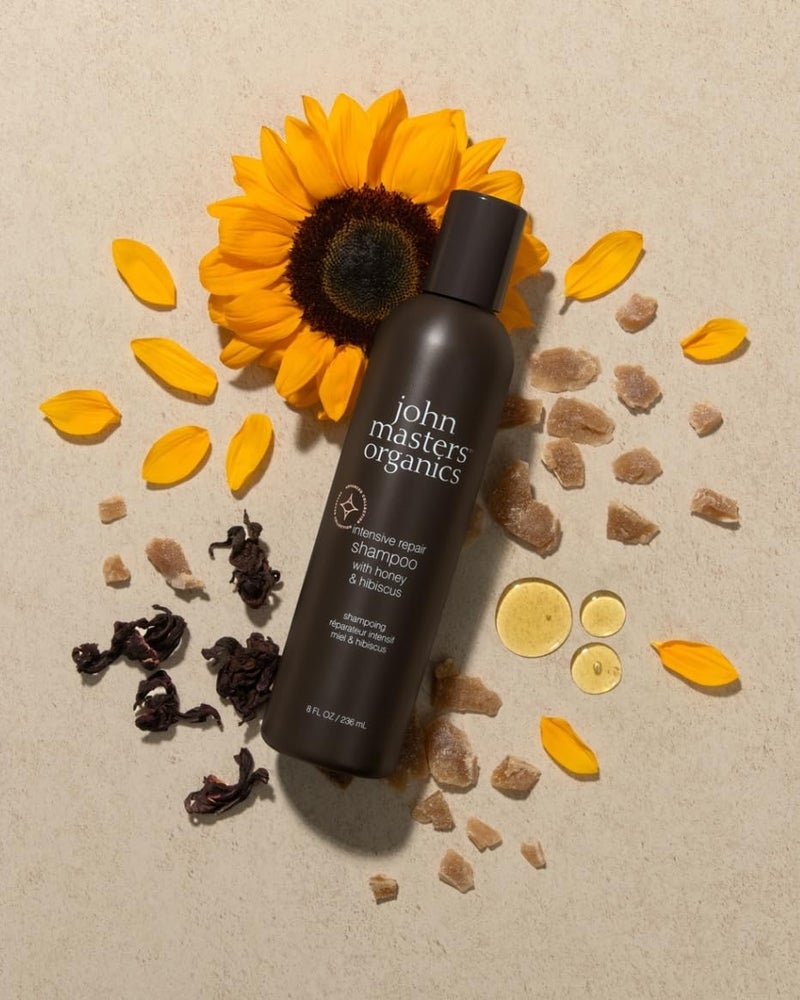 John Masters Organics Intensive Repair Shampoo with Honey & Hibiscus 8 fl oz - Image 2