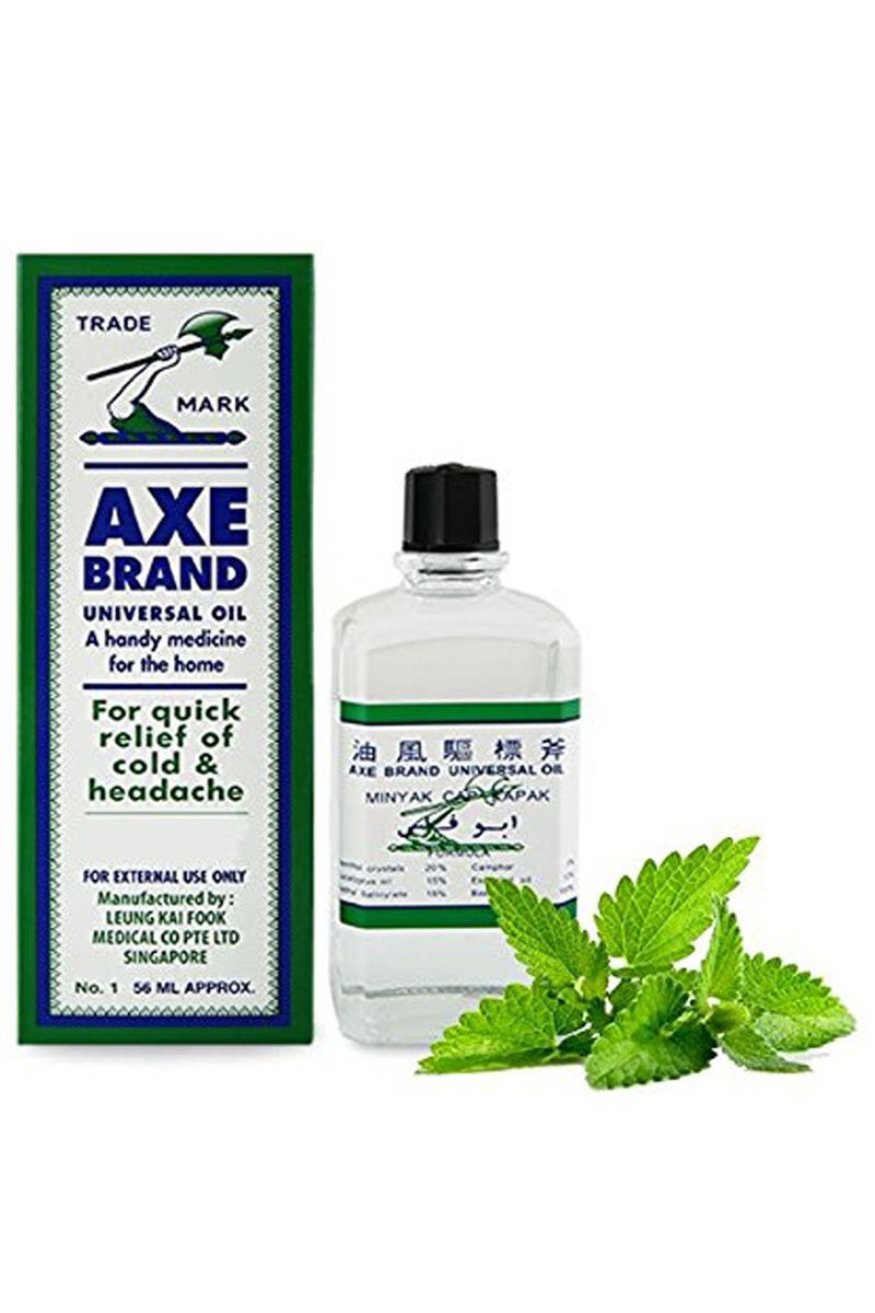 Axe Universal Oil For Quick Relief Of Cold And Headache 56ml (Pack of 6) - Image 2