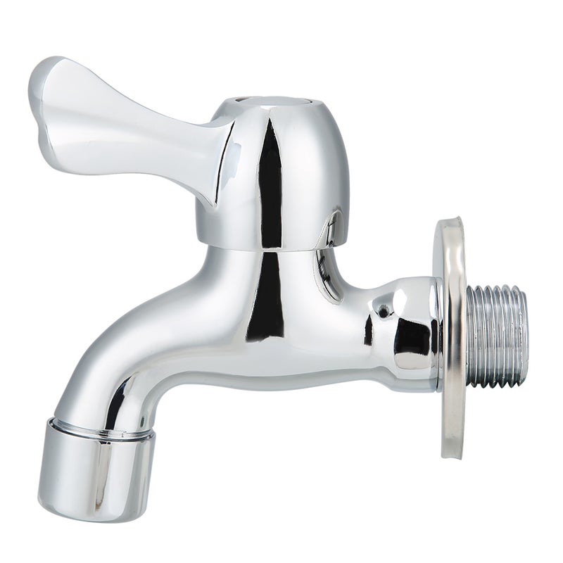 G1/2in Copper Single Cold Quick Open Small Faucet Washing Machine Mop Pool Basin Water Tap - Image 3