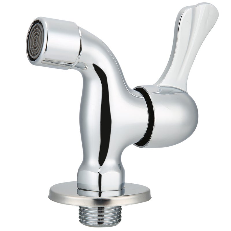 G1/2in Copper Single Cold Quick Open Small Faucet Washing Machine Mop Pool Basin Water Tap - Image 4