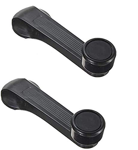 AutoE 2X Car Window Winder Crank Door Handle Black (for Honda/Civic 1984-2000) - Image 1