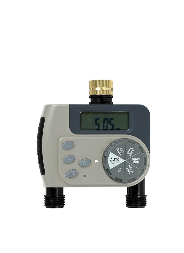 ORBIT Orbit 94148 'Buddy II' Two-Port Digital Tap Timer 