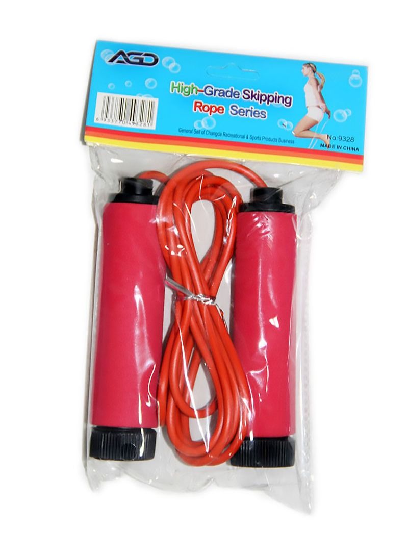 AGD Adjustable skipping rope with ergonomic handle for fitness training - Image 3