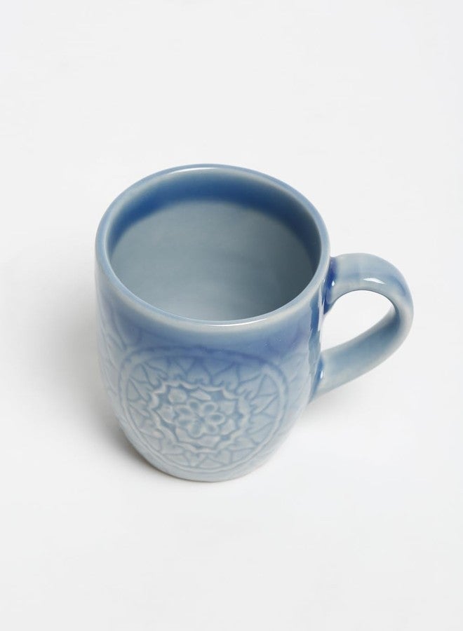 Fabindia Ceramic Mug (L.Blue, Freesiz) - Image 3