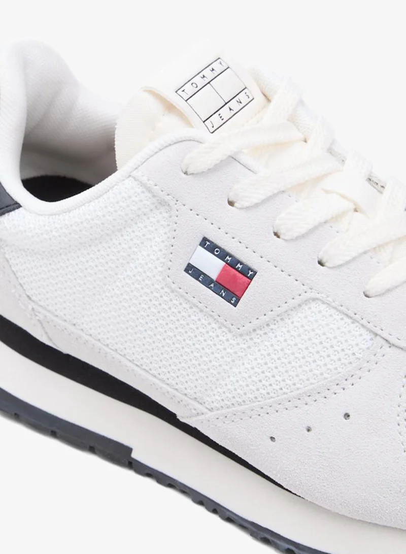 TOMMY JEANS  Runner Leather Low Top Sneakers for Men | Best Price UAE