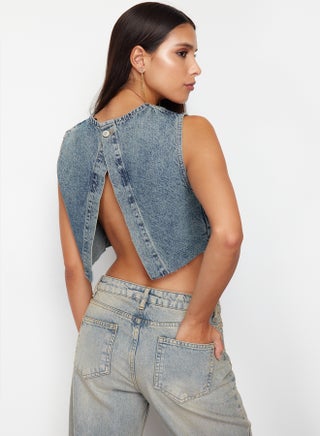 Blue Backless Denim Bustier TWOSS24BS00016 - pzsku/ZE914F9DD619A5ECFA905Z/45/_/1739718430/b3f8fc54-3a7c-4fad-8423-463333db6380