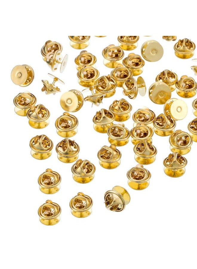 CBTONE Butterfly Clutch Gold CBUS-TiePin-100PCS-Gold-180503 - Image 4